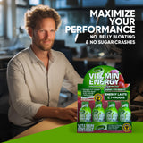 Vitamin Energy tapa segura uva, transporte sin derrames durante el día