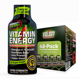 Vitamin Energy entrenamiento: botella centrada para energía sostenida durante entrenamientos intensos.