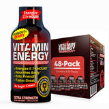 Vitamin Energy Workout+ disparo energizante con cafeína natural para empezar entreno