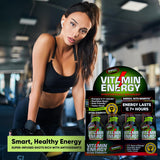 Etiqueta destaca cero azúcar y cero calorías en Vitamin Energy
