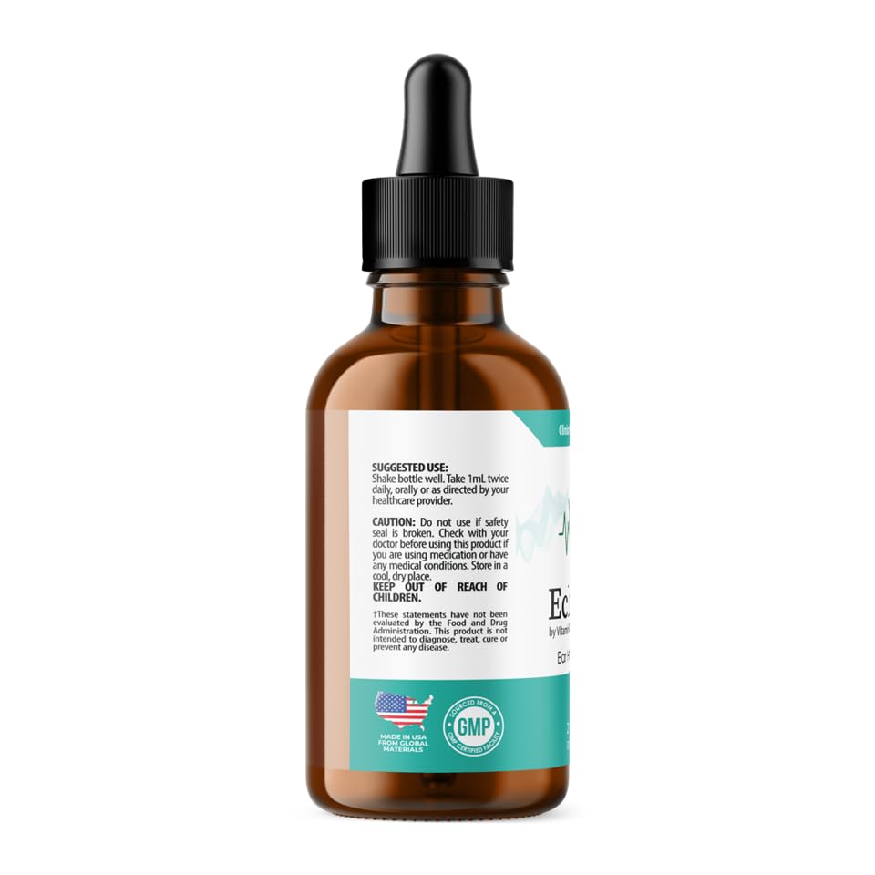 Vitamin Evo Echo Free Tinnitus Drops, envase compacto listo para llevar