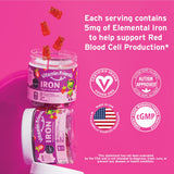 Envase vegano Vitamin Friends, libre de gelatina.