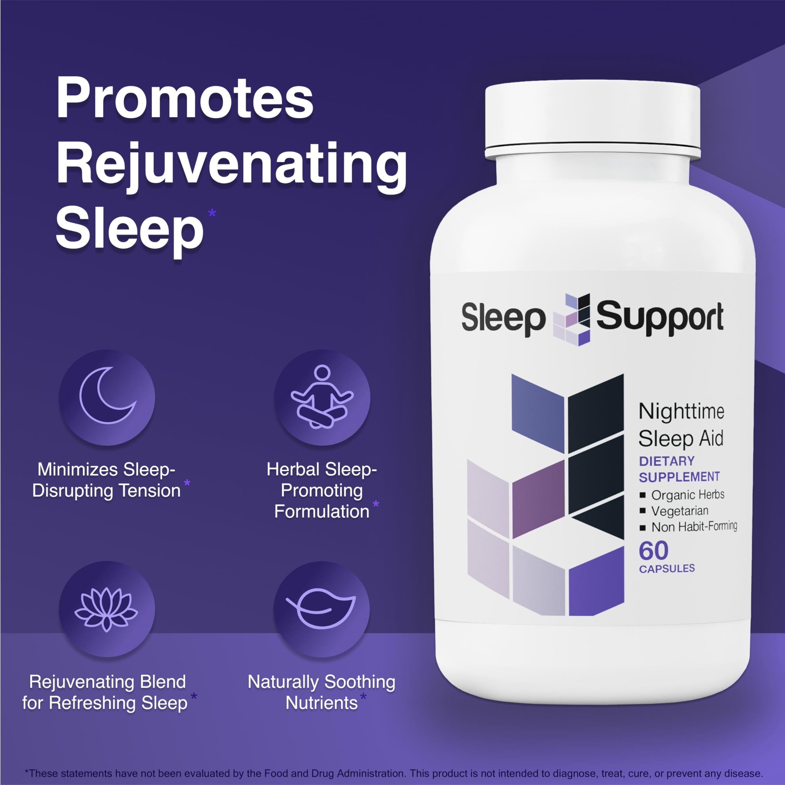 SleepSupport: cápsulas dentro de la botella para facilitar la dosificación nocturna