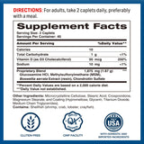 Vitamin World capsulas recubiertas 80: posible aporte diario de glucosamina y condroitina