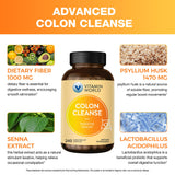 Vitamin World Colon Cleanse extracto de senna para comodidad digestiva ocasional