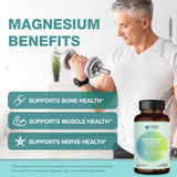 Vitamin World Magnesium Complex: etiqueta limpia sin color ni sabor artificial.