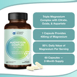 Vitamin World Magnesium Complex: hecho en EE UU con control de calidad y pureza.