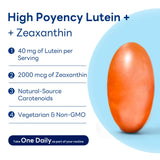 Vitamin World Origen natural de luteína y zeaxantina para ojos saludables