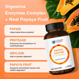 Vitamin World Papaya Enzymes: envase con 500 tabletas para uso diario.