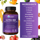 Vitamin World Ultra 360 para mujer: uso diario en vida activa