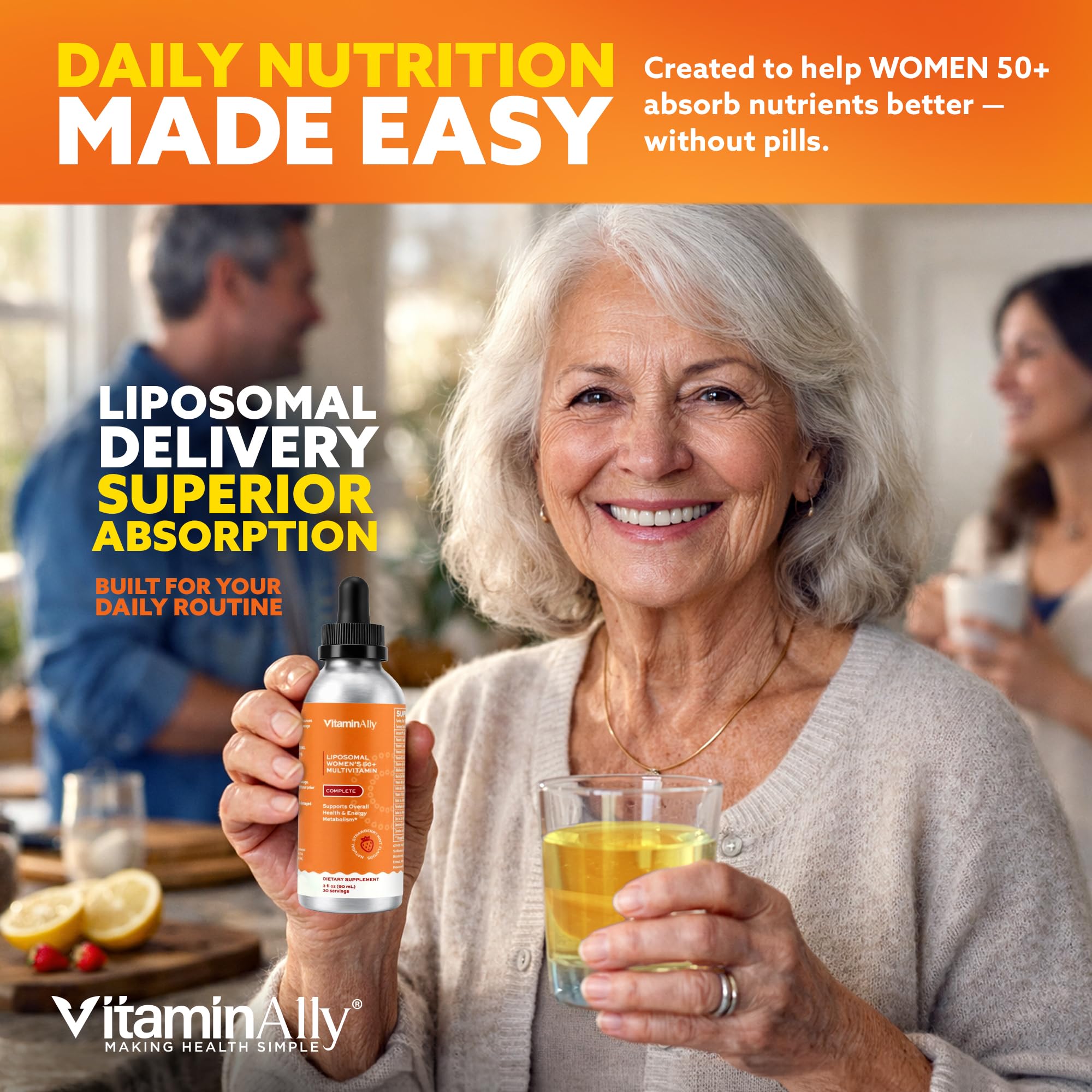 Vitaminally apoyo energia y salud oseo diaria.