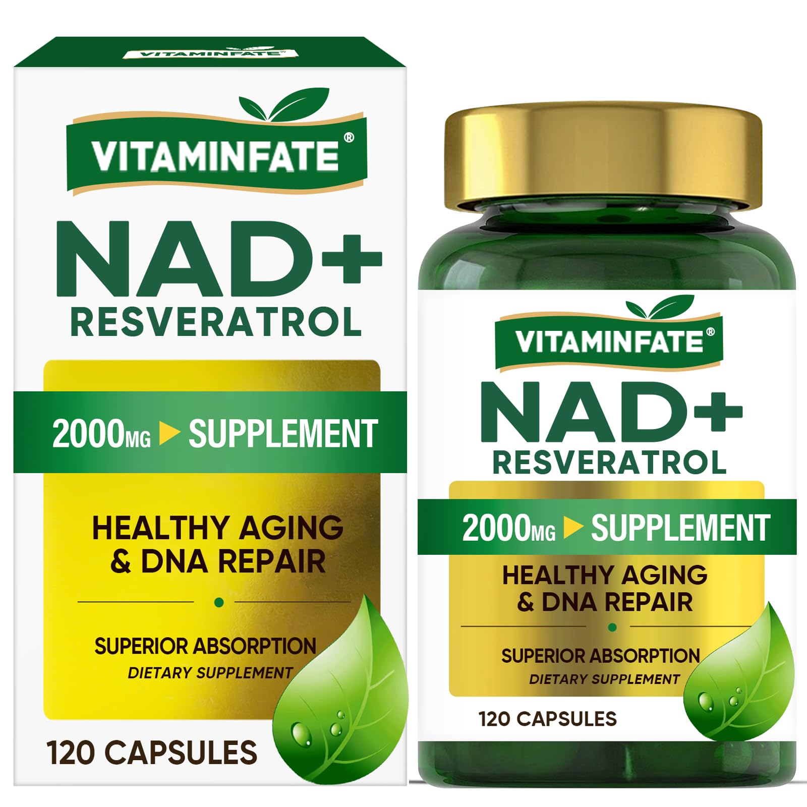 VITAMINFATE NAD+ botella-dosificacion: energía diaria posible