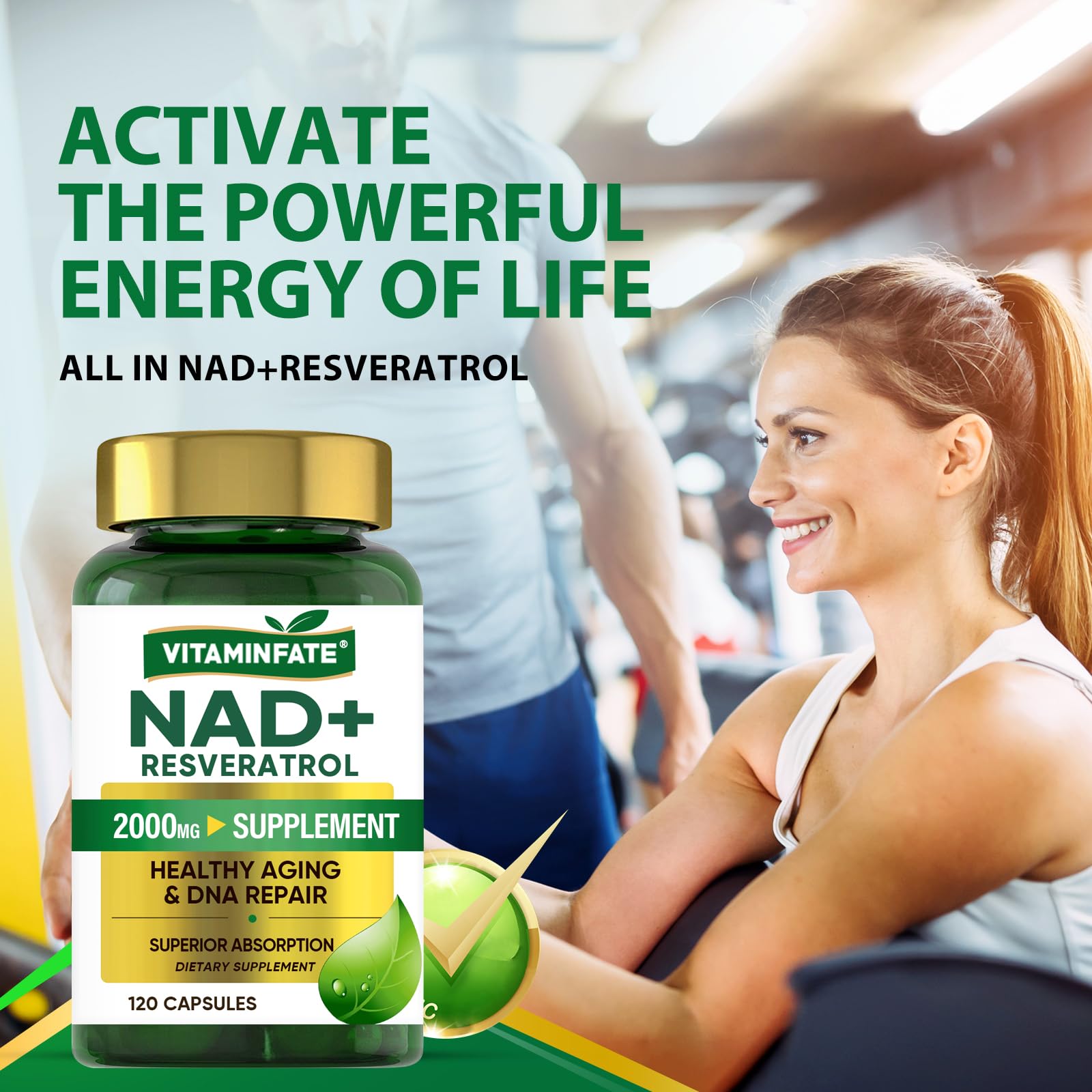 VITAMINFATE NAD+ cápsulas-dentro-del-blister: dosis prácticas