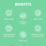 Textura cremosa de Vitaminpaste para dientes infantiles
