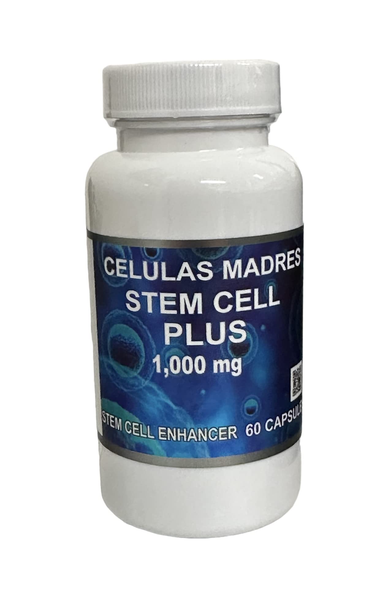 Vitamisan Células Madre cápsulas de 1000 mg, detalle de dosificación.