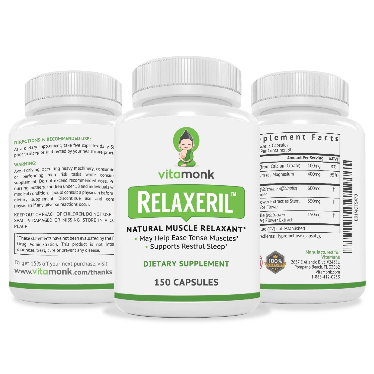Vitamonk Relaxeril ambiente hogareño ideal para descanso