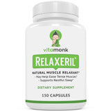 Vitamonk Relaxeril cápsulas, apoyo temporal para tensión muscular