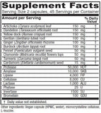 Etiqueta de Vitanica Bitters Extra con enfoque herbal para bienestar digestivo diario