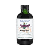 Vitanica Bitters Tonic: frasco de vidrio para apoyar la digestión tras las comidas.