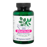 Vitanica BreastBlend: botella frontal, formato vegano y cuidado diario