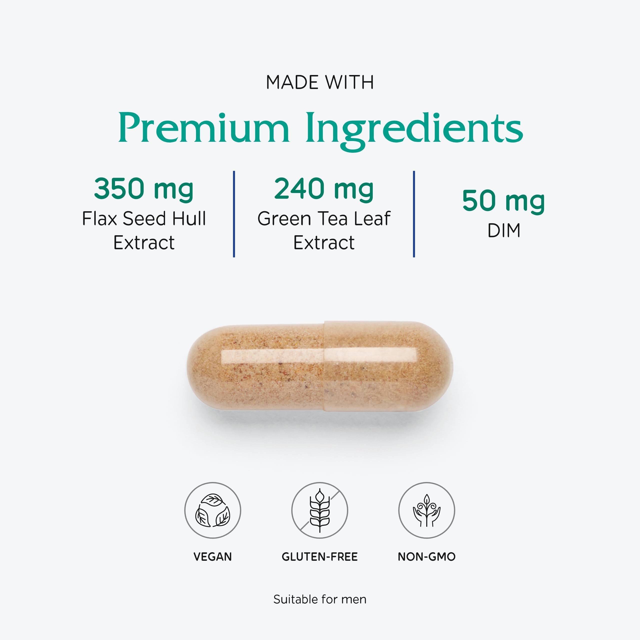Envase verde de BreastBlend de Vitanica, empaque sostenible