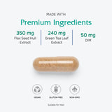 Envase verde de BreastBlend de Vitanica, empaque sostenible