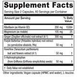 Vitanica Butterbur Extra: cápsulas en blister para comodidad.