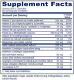 Cápsulas de CardioBlend para uso diario y apoyo a la salud del corazón.