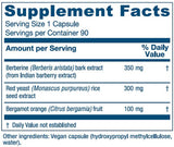 Cápsulas veganas de CholestBlend listas para uso diario.
