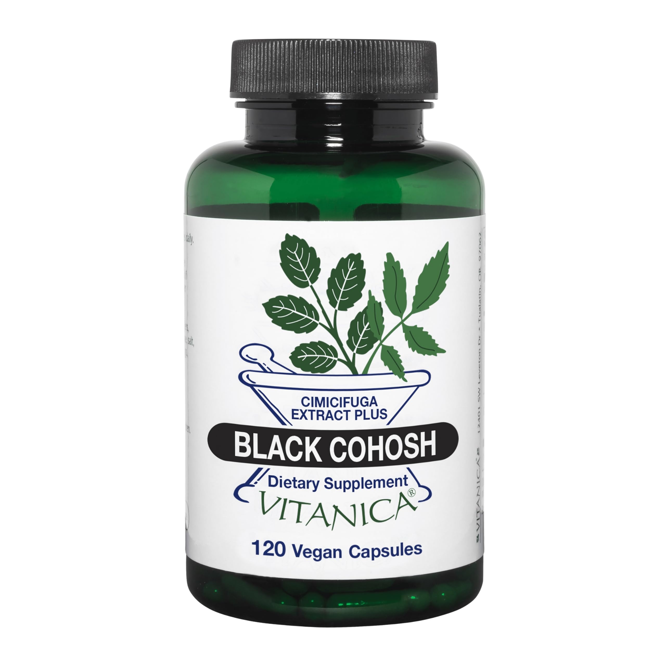 Vitanica cimicífuga extracto en cápsulas: apoyo al equilibrio hormonal durante la menopausia.