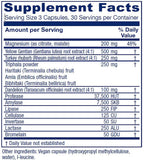 Vitanica Colon Motility Blend cápsulas, uso diario para comodidad digestiva.
