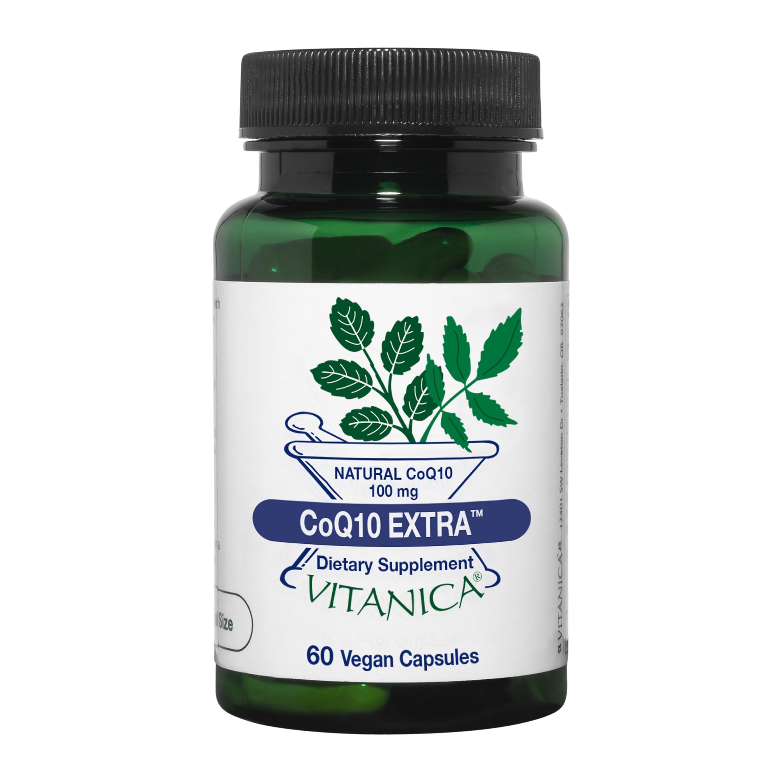 Vitanica CoQ10 Extra cápsulas en bote para energía diaria