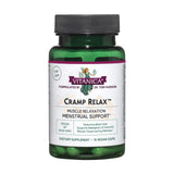 Vitanica Cramp Relax: cápsulas en botella para apoyar el confort durante el ciclo menstrual.