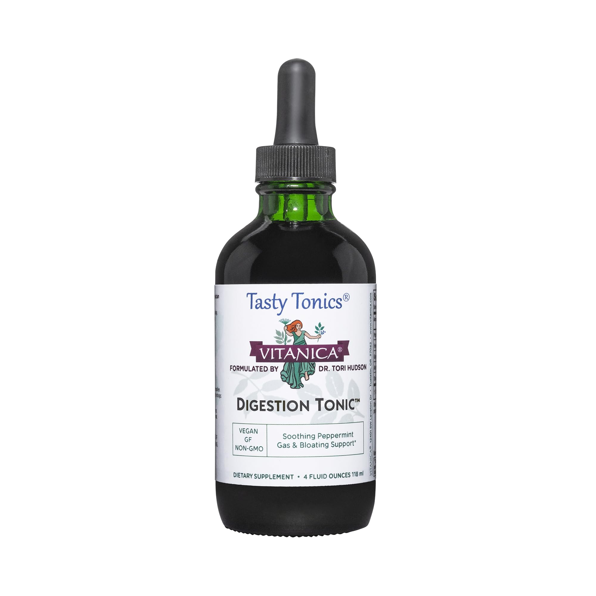 Vitanica Digestión Tonic: botella para alivio digestivo diario