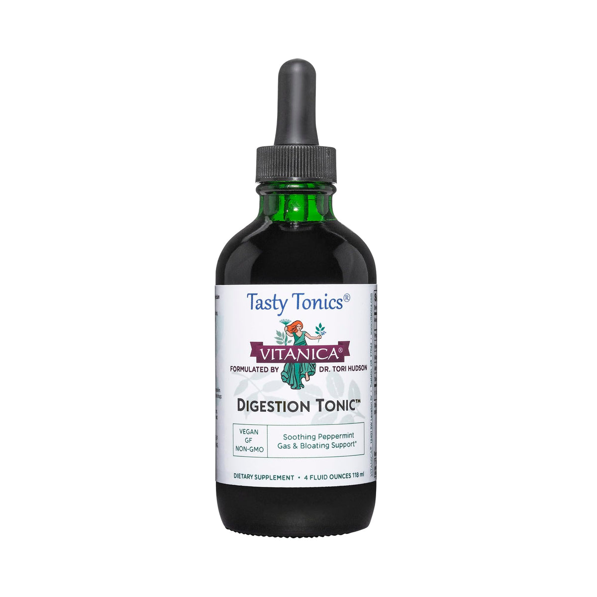 Vitanica Digestión Tonic: botella para alivio digestivo diario