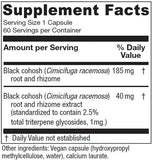 Extracto estandarizado de Cimicífuga 40 mg de Vitanica en cápsulas.
