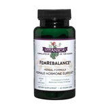 Vitanica FemRebalance en frasco de cápsulas para equilibrio hormonal natural