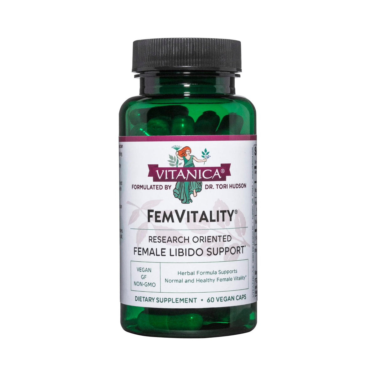 Vitanica FemVitality: cápsulas que apoyan el bienestar femenino y el impulso cotidiano.
