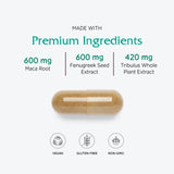 Mezcla de hierbas en FemVitality para apoyar deseo y vitalidad.