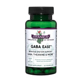 Vitanica GABA Ease, botella de cápsulas veganas para apoyo calmante diario.