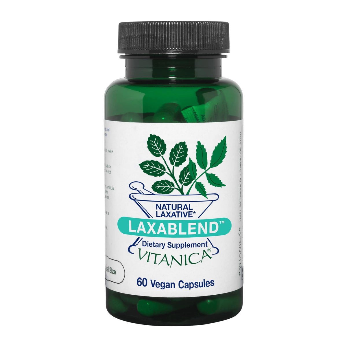 Vitanica LaxaBlend cápsulas, opción laxante natural y vegana