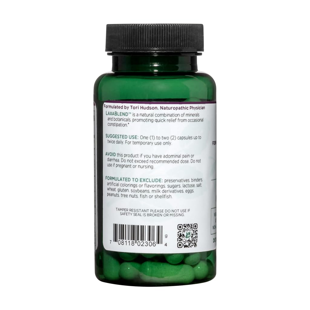 Vitanica LaxaBlend etiqueta: información clara de ingredientes