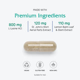 Vitamina C en Vitanica Lisina Extra como antioxidante natural.