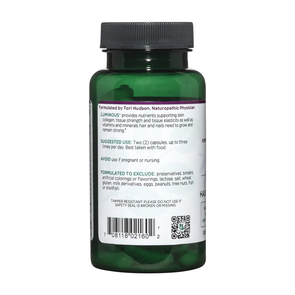 Vitanica Luminous, frascos de cápsulas, piel radiante y tono saludable
