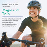 Vitanica Magnesium Tónico etiqueta clara, muestra magnesio y B6 para apoyar funciones.