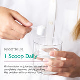Vitanica Optinositol, ingredientes visibles, enfoque vegano y libre de gluten.
