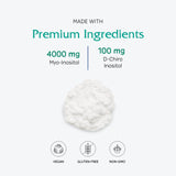 Vitanica Optinositol, polvo-en-vaso: disolución rápida para una ingesta agradable.
