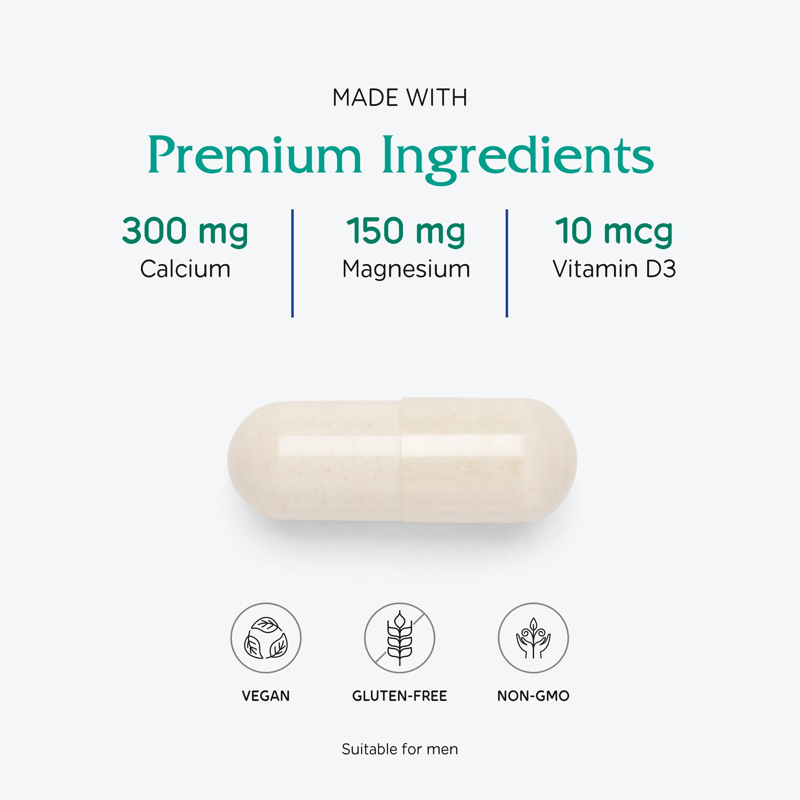 Caja de presentación de OsteoBlend de Vitanica destacando ingredientes de origen vegetal.