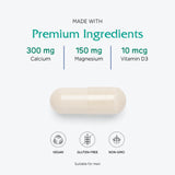 Vitanica OsteoBlend, frasco abierto con cápsulas, uso diario sencillo.
