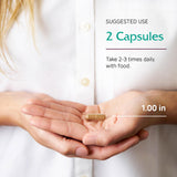 Vitanica OvaBlend: ingredientes clave NAC y cromo para apoyo nutricional.